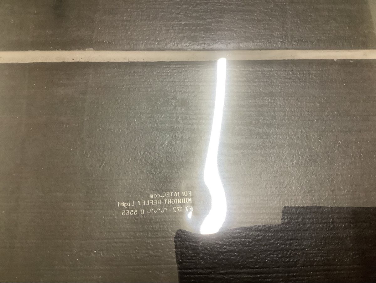 Lackretusche & Schutzfolien: Autoglas Folie Midnight Reflex light von Foliatec – Neu (gemäss Beschreibung) aus Brugg AG von Sweety_pie 3