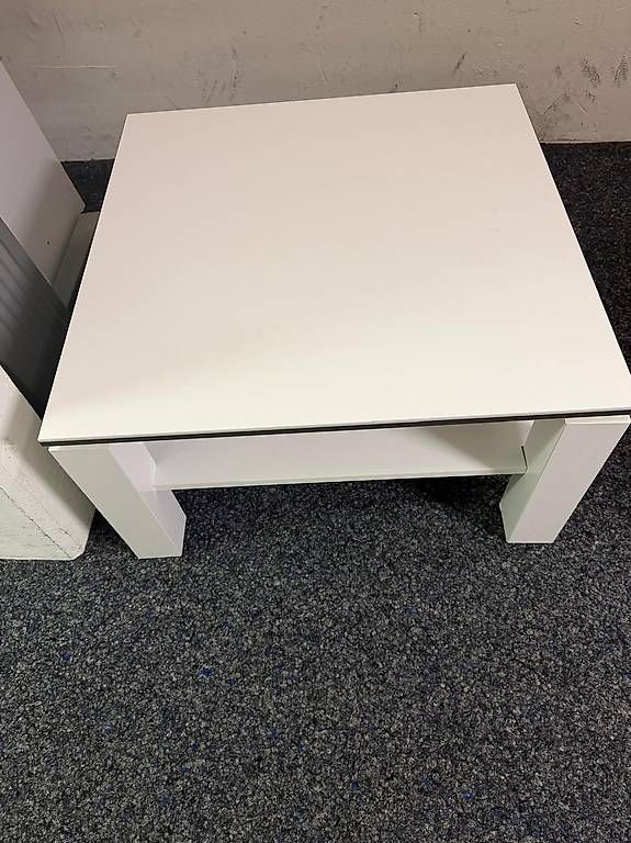 Tables: ROMY Couchtisch weiss Hochglanz – D'occasion à Basel par top_w2hg 1