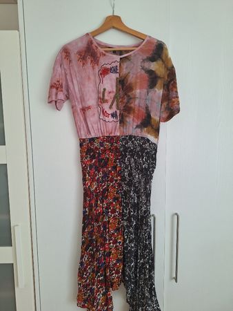 Desigual Sommerkleid Grösse 42 ZWEIFARBEN