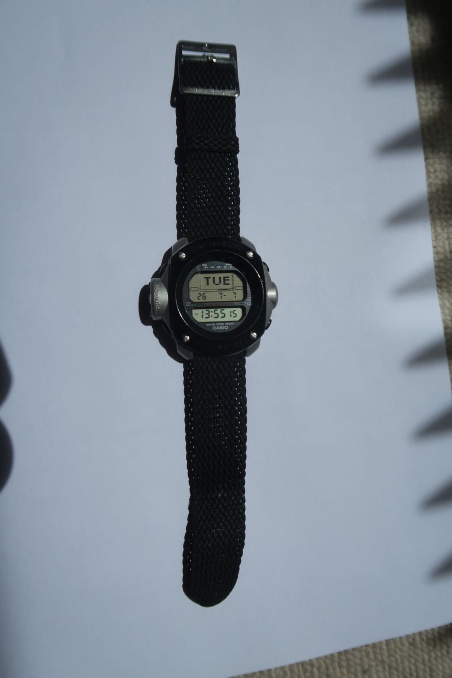 Casio Uhren: Treckinguhr, Uhr Casio 1282 – Gebraucht aus Oberwil BL von verramscher