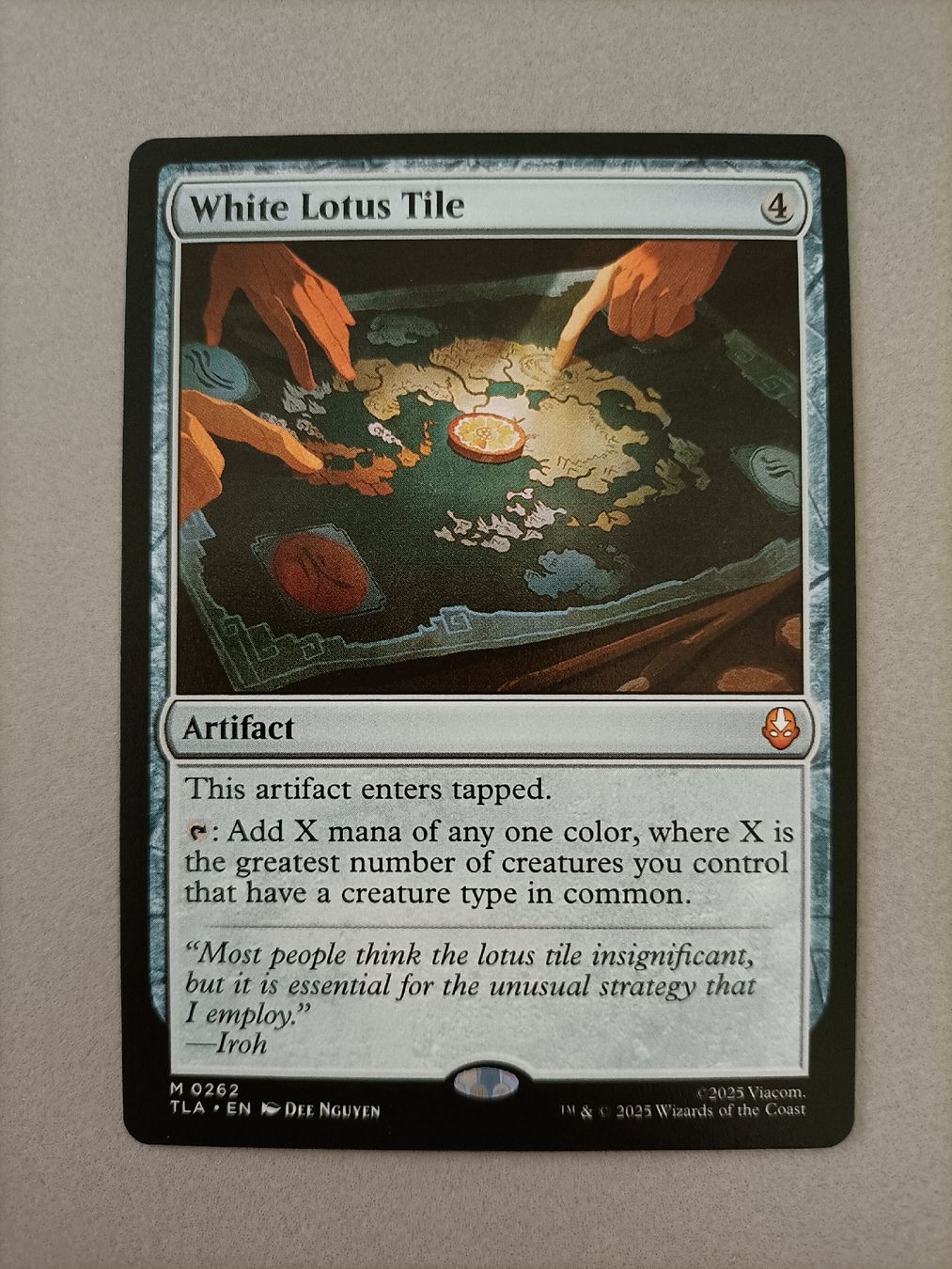 Magic The Gathering Carte collezionabili: White Lotus Tile - Magic TLA The Last Airbender – Nuovo (secondo la descrizione) da Schüpfen venduto da 13nick10