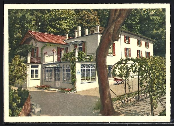 Cartes postales: AK Lugano-Crocifisso, Jugendferienheim – D'occasion à Berlin par bartko-reher