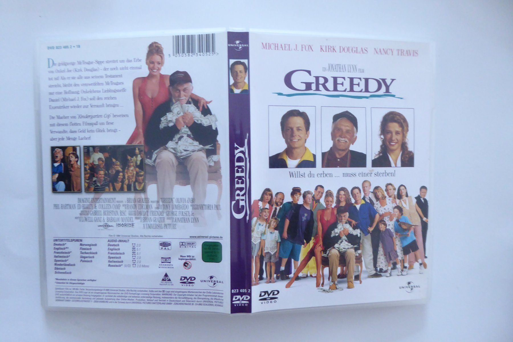 Tous les DVDs: DVD Greedy Michael J. Fox – D'occasion à Allschwil par Summelsarium