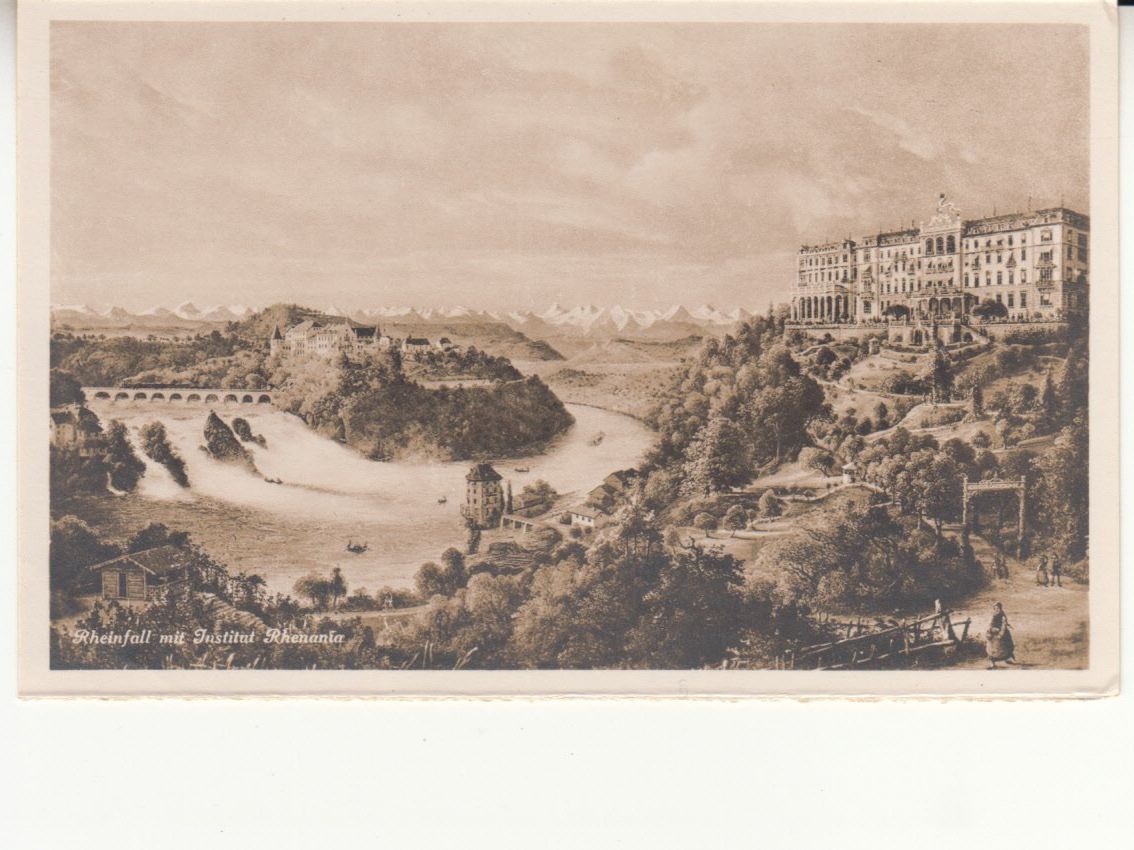 Cartoline postali: Rheinfall ca. 1930 – Usato da Bürglen TG venduto da StampGraf