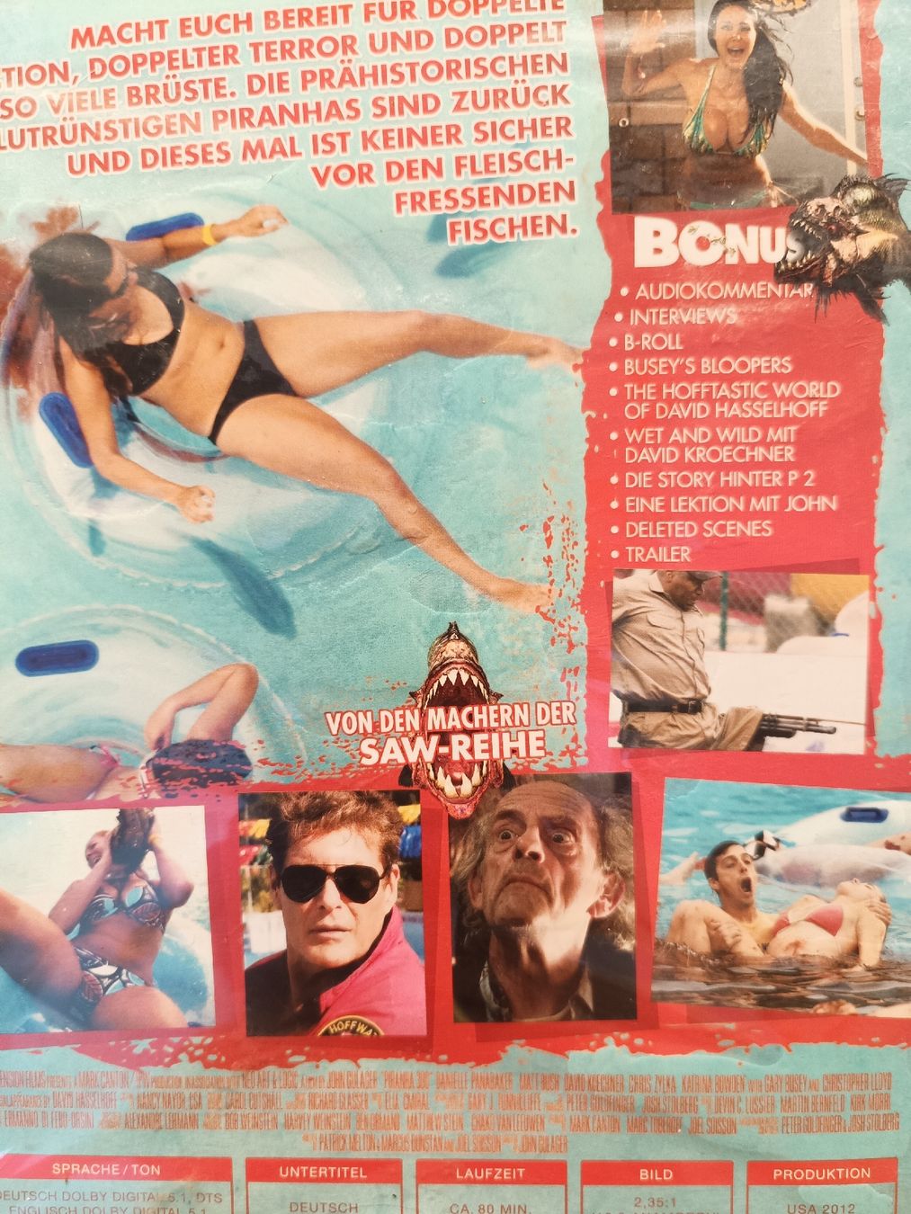 Tutti i DVDs: DVD "Piranha 2" – Usato da Wünnewil venduto da Susuki125gt 1