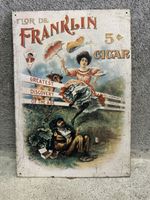 Franklin cigar Werbung Reklame 