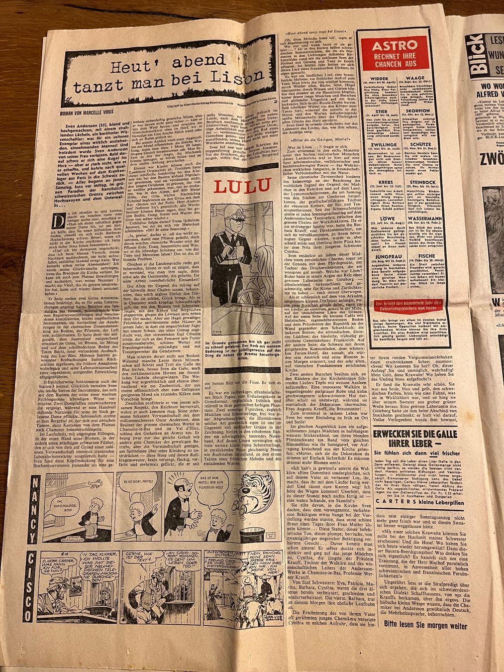 Zeitschriften & Magazine: Blick Tageszeitung 5. September 1961 – Gebraucht aus Spiez von _silvio_99 5