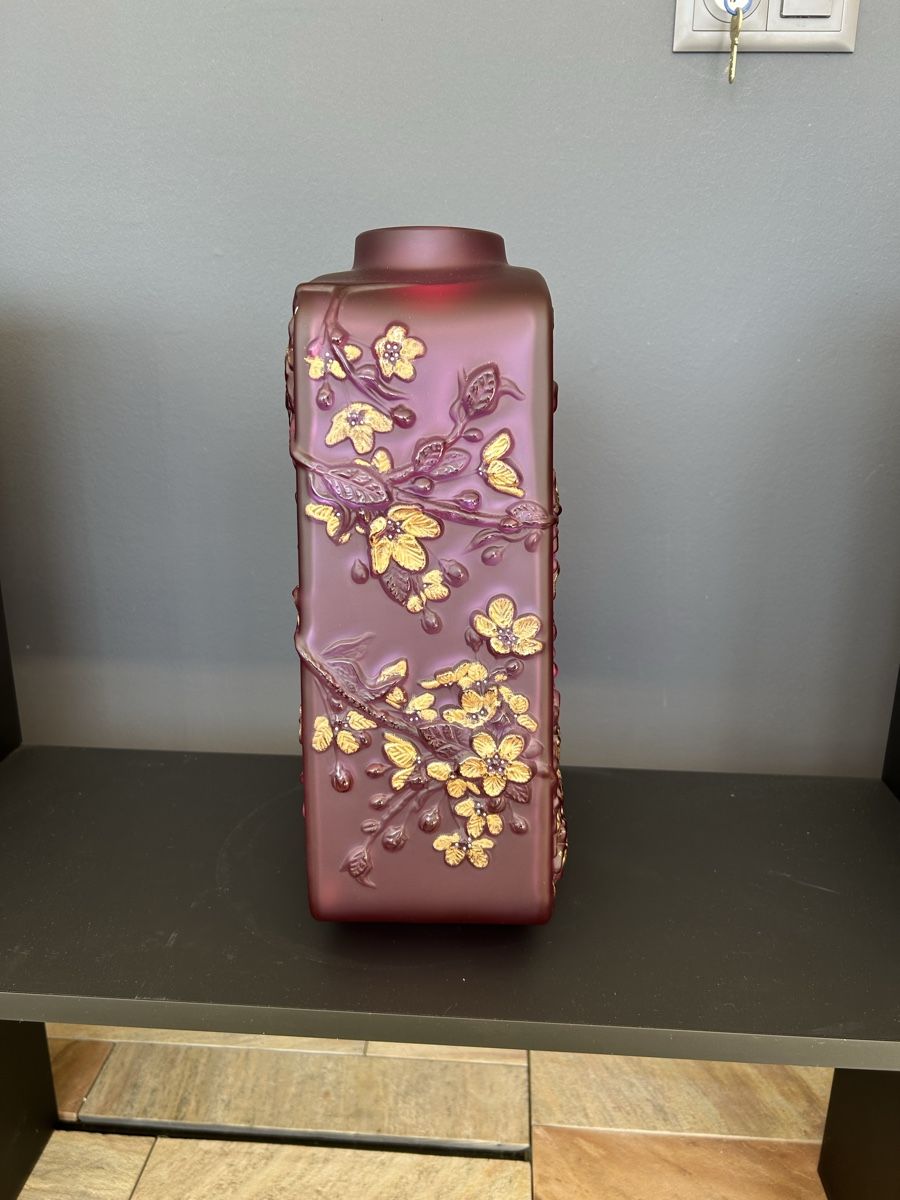 Lalique Vasen & Gefässe: Vase Lalique Édition Limitée Fleurs de Cerisier – Neu (gemäss Beschreibung) aus Châtillon FR von xwillow 1