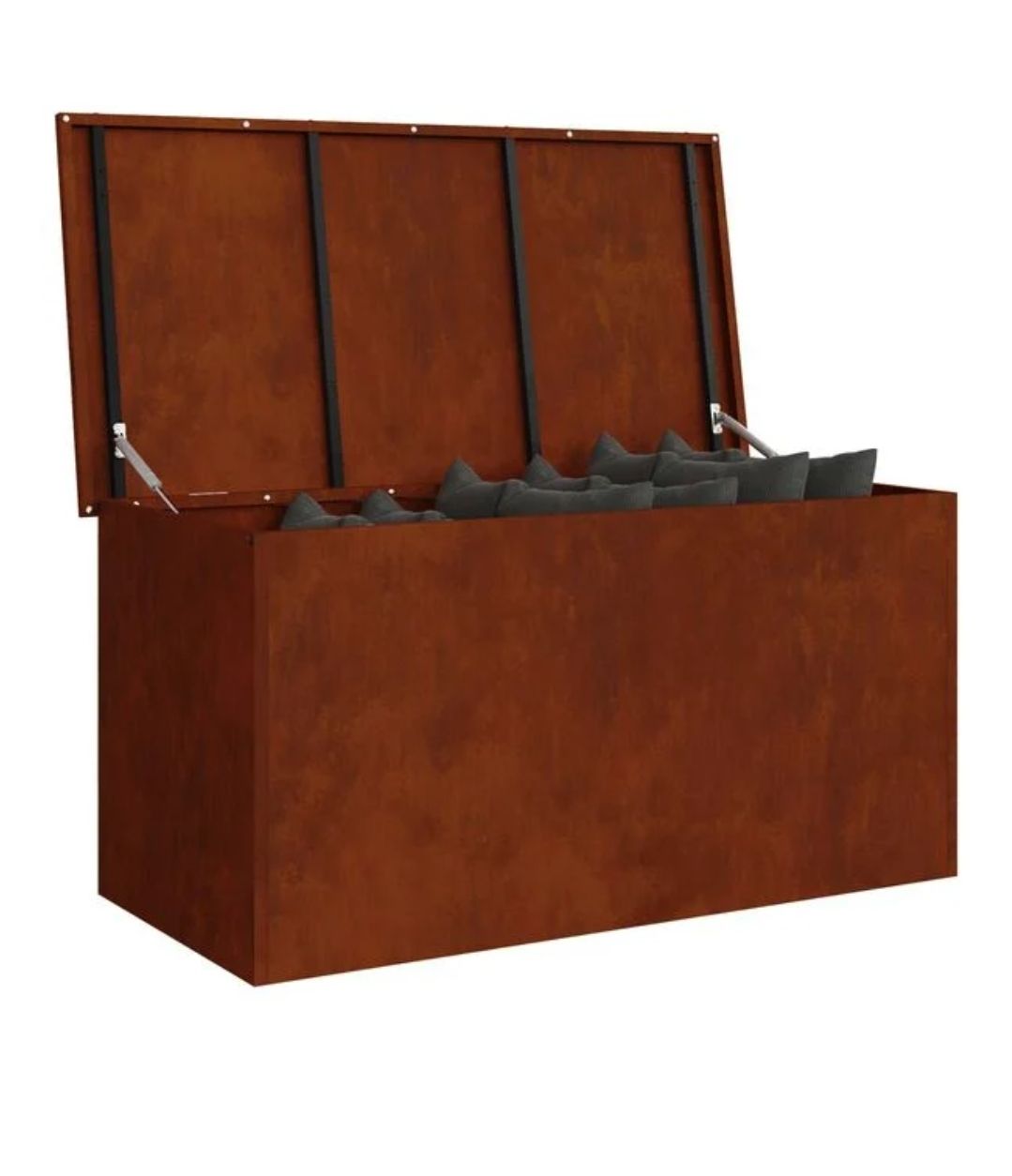 Vidaxl Box contenitori: Aussenlagerbox Rostig 100x50,5x50 – Nuovo (secondo la descrizione) da Wengi b. Büren venduto da NeReida88 1
