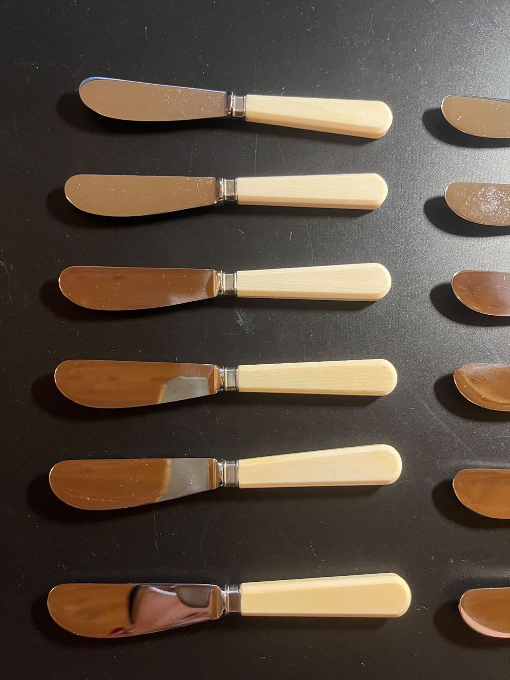 Posate: Buttermesser Elfenbein farbig – Nuovo (secondo la descrizione) da Madiswil venduto da nofox222 3