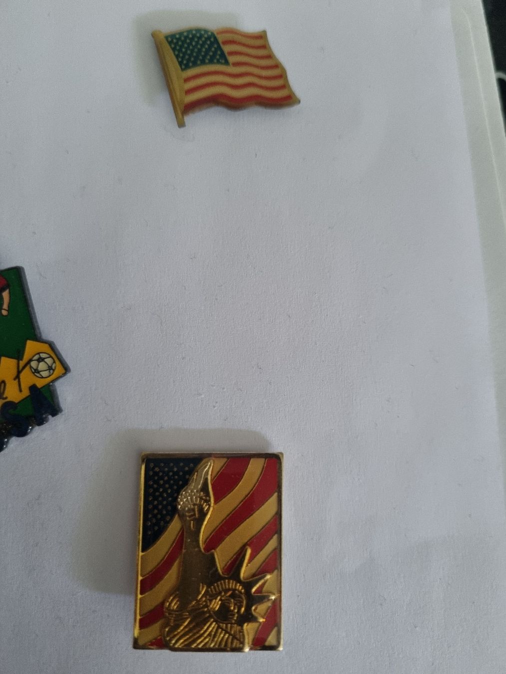 Placchette & Badge: 8x USA Pins – Usato da Adlikon b.Regensdf venduto da attila63 3