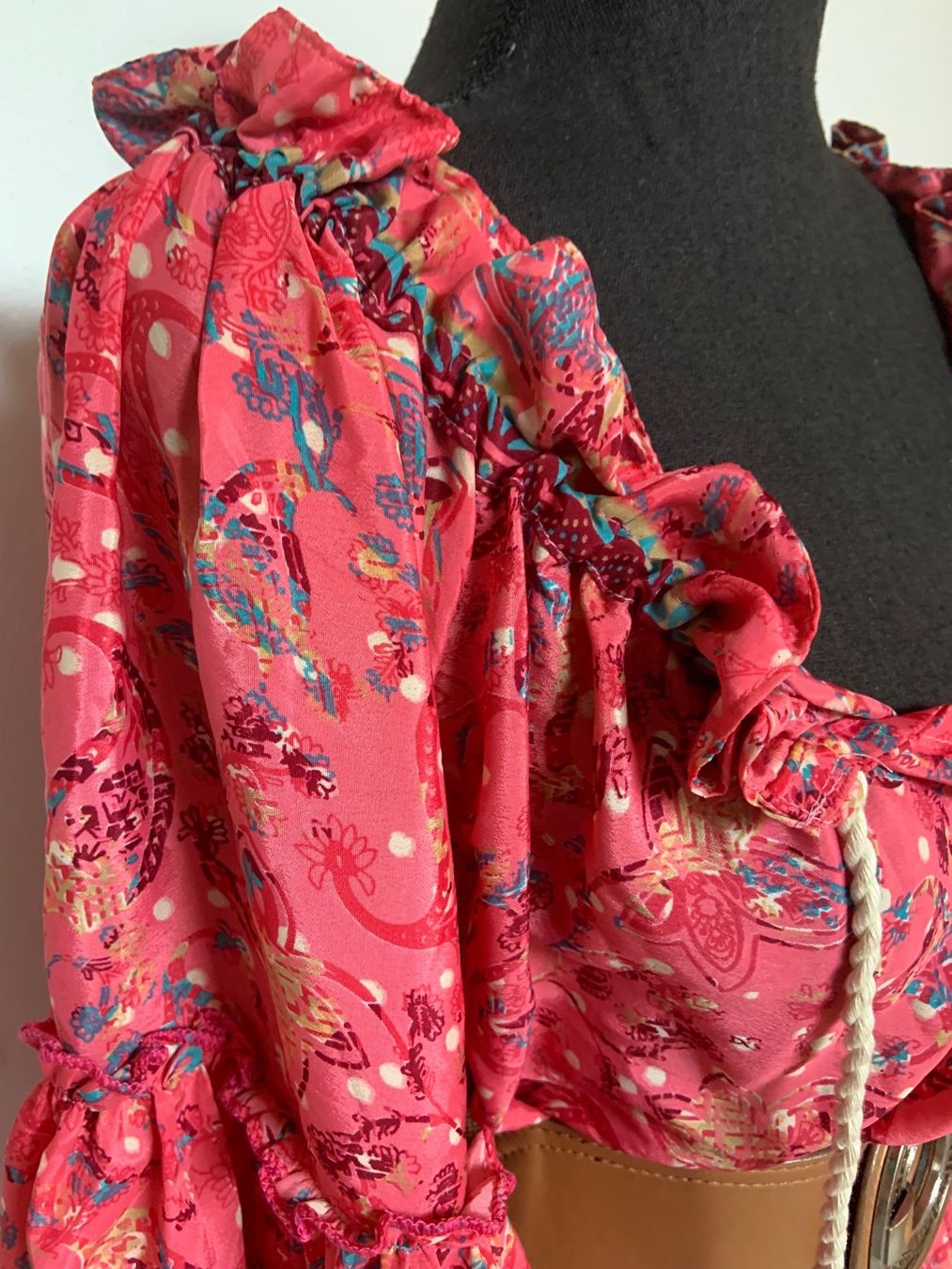 Kleider: Boho Stufenkleid / Tunika aus Seide/ Viscose – Neu (gemäss Beschreibung) aus Sigriswil von ck56 4