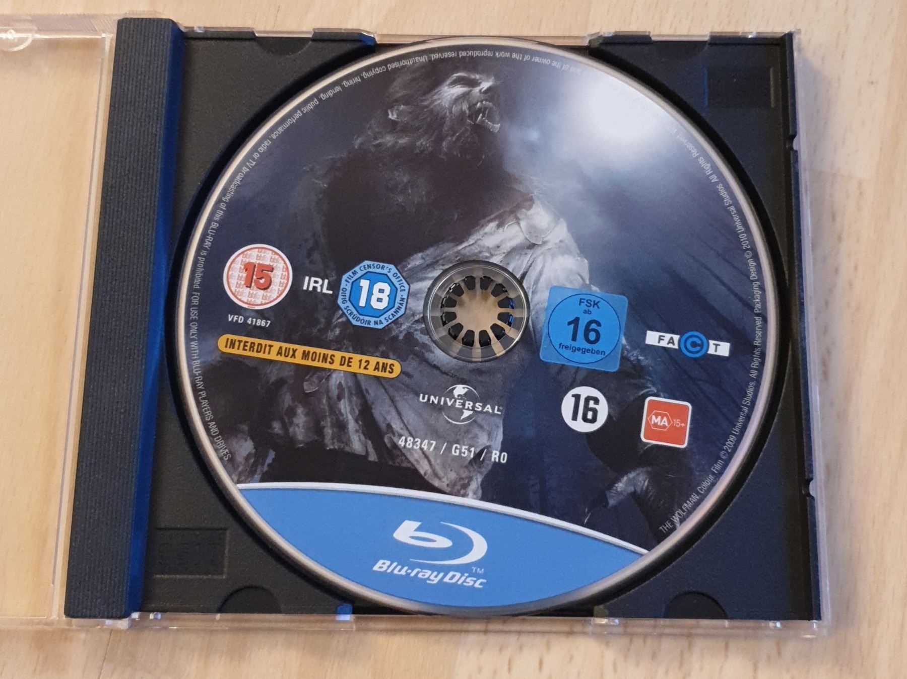 Tutti i DVDs: Wolfman (2009) – Nuovo (secondo la descrizione) da Pfungen venduto da Whitie