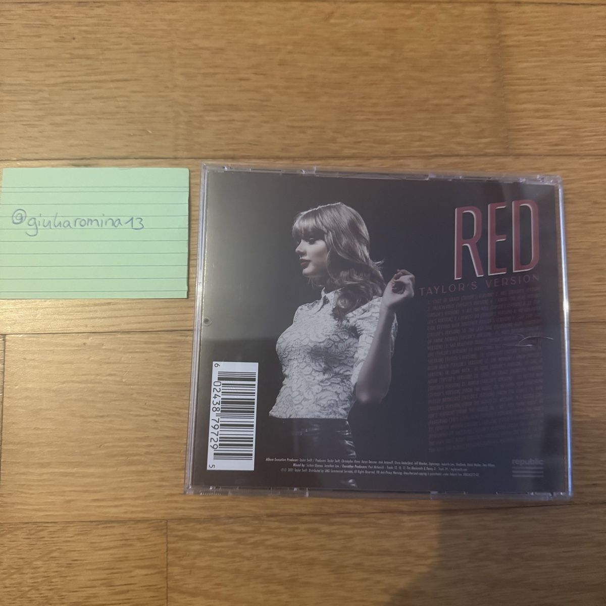 CDs: Taylor Swift Red signierte CD – Neu (gemäss Beschreibung) aus Sursee von giu_205 1