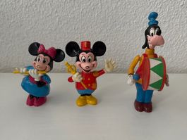 Mickey Maus, Minnie Maus, Gooy Vintage Bandfiguren