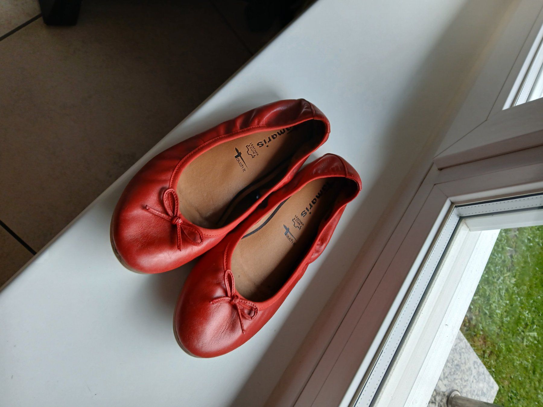Tamaris Damenschuhe: Leder Balerinas. Grösde 40 – Gebraucht aus Stallikon von madi0320 1