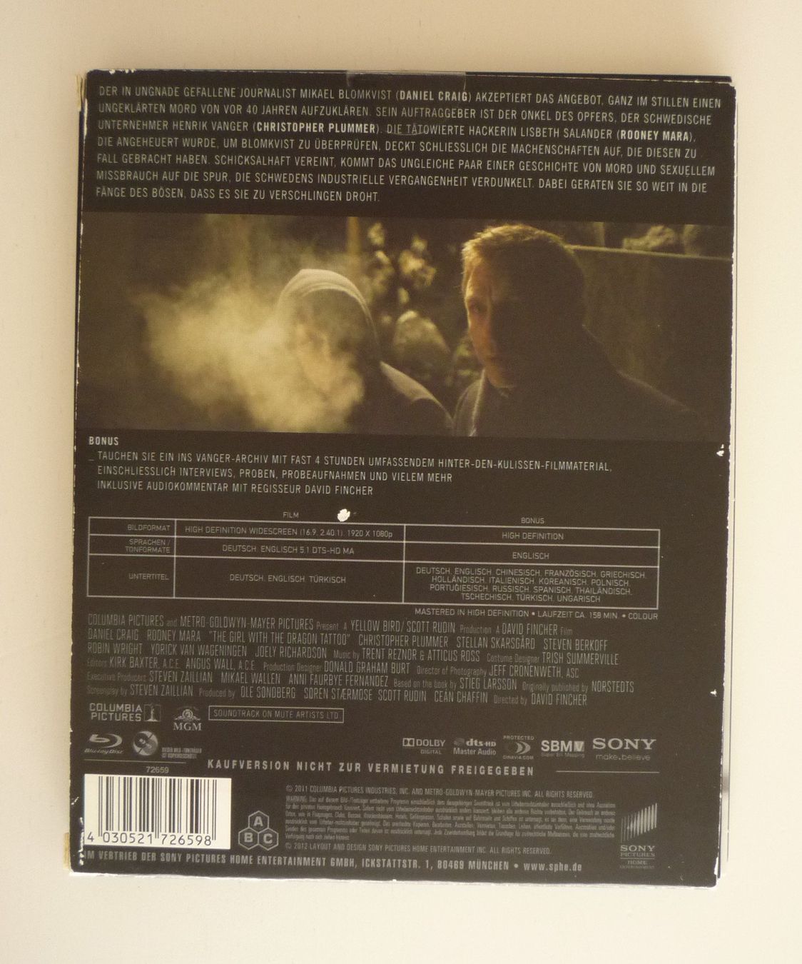 Tutti i DVDs: Verblendung (BluRay) Daniel Craig – Usato da Aarau venduto da Aaran 2