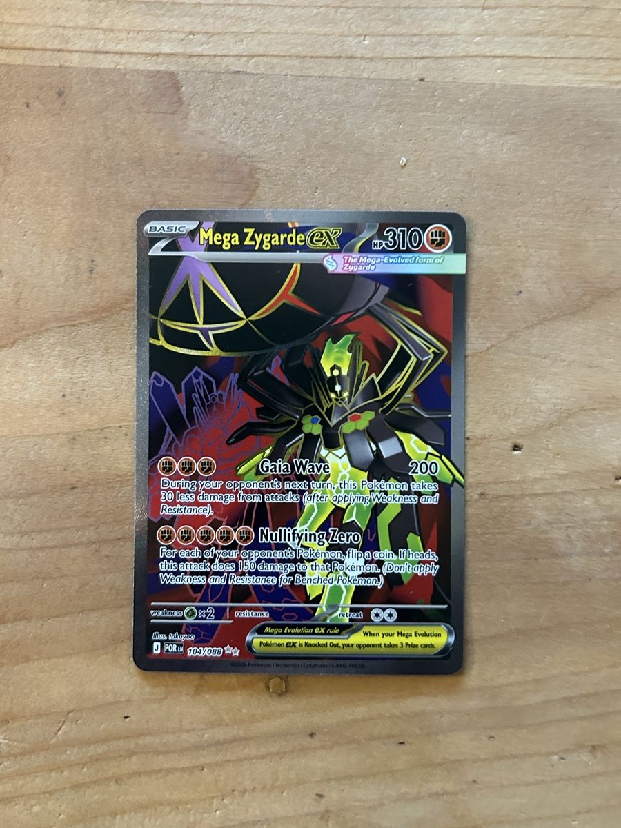 Pokémon Carte collezionabili: MEGA Zygorde ex 104/088 Perfect Order – Nuovo (secondo la descrizione) da Basel venduto da alinee_sophiee