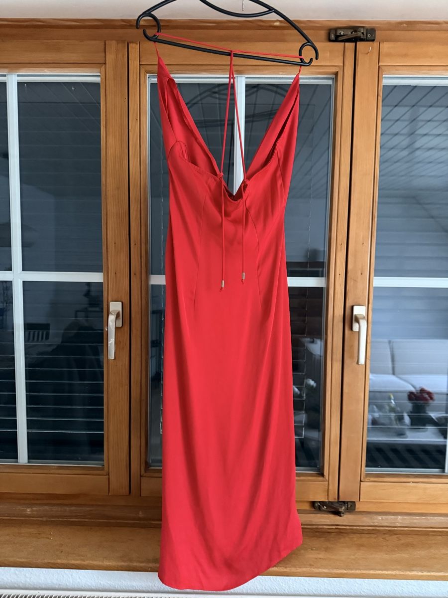 Zara Vestiti: Rotes Sommerkleid – Nuovo (secondo la descrizione) da Hölstein venduto da leoritav 2