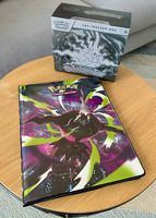 Pokemon Dunkelnacht Holo Parallelset PBL + Binder UltraPro
