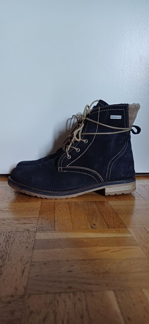 Tamaris Scarpe da donna: Bottines fourrées Tamaris- Bleu marine - 37 – Usato da Genève venduto da mar_gm2c 3