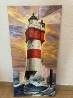 Bild/Gemälde "Leuchtturm Roter Sand“