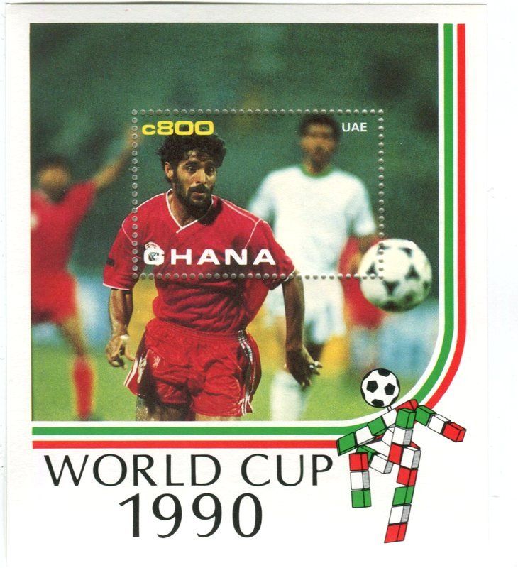 Tous les timbres: Block "Fussball". Ghana – Neuf avec emballage d'origine à Basel par Butsch5