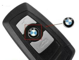 2 pcs BMW Kleber Logo Emblem zu Schlüssel Key