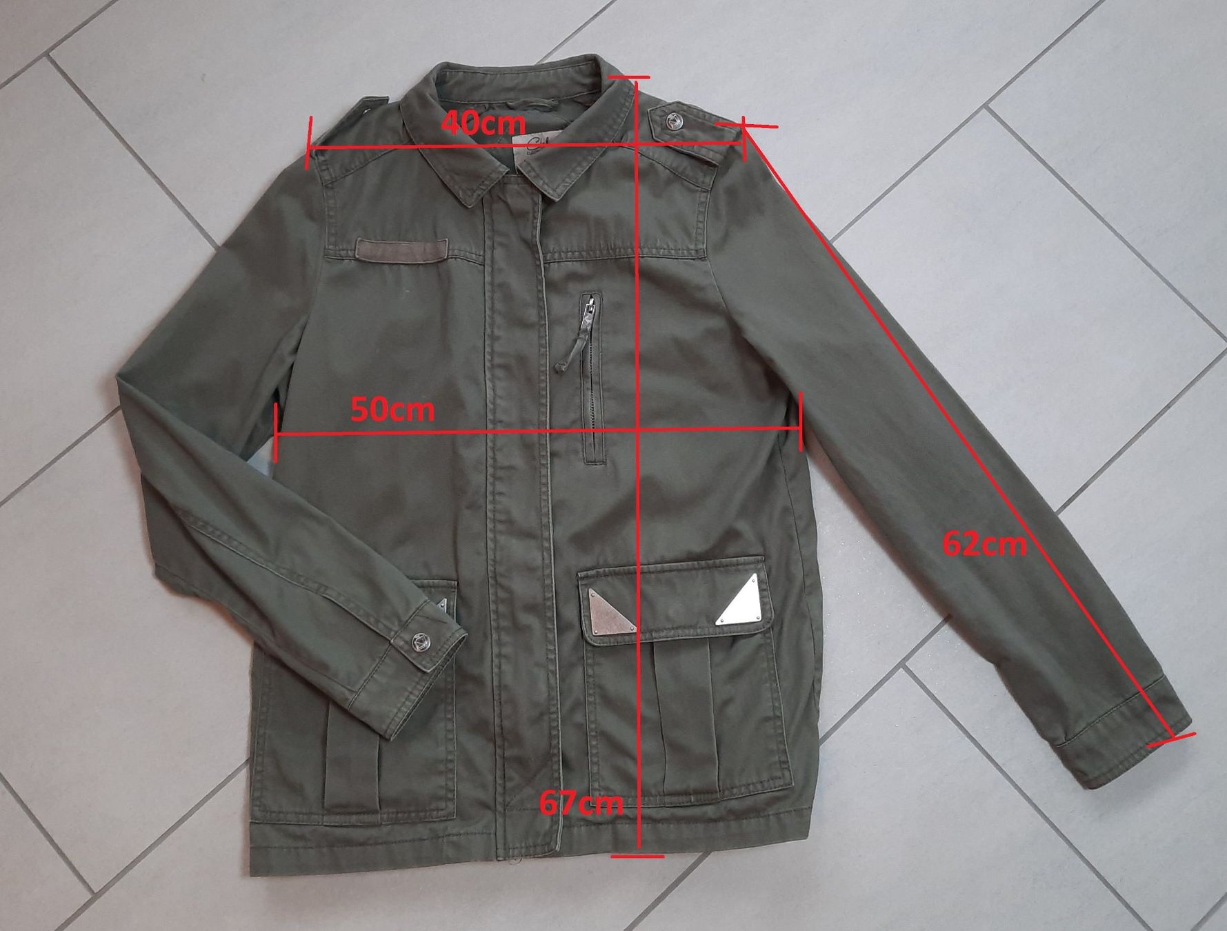 C&A Giacche: leichte Freizeitjacke Grösse S – Usato da Einigen venduto da Pretorius66 1