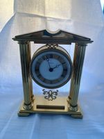 Superbe Pendulette Swiza en Laiton Massif Style Temple Ant