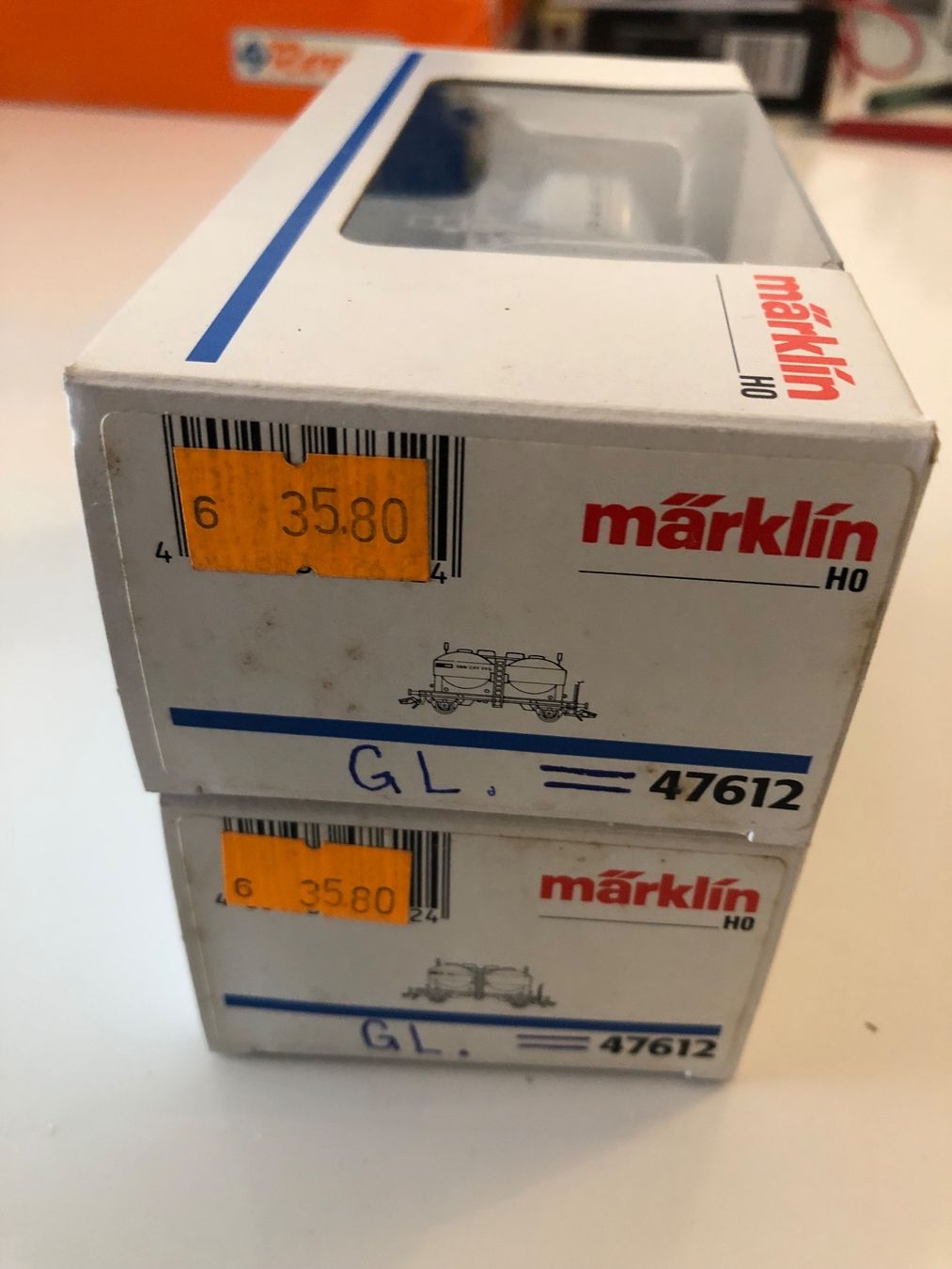 Märklin Modellini di ferrovie: Märklin 2er Set 47612 SBB Gleichstrom NEU – Nuovo e nell'imballaggio originale da Ostermundigen venduto da Garmin03 2