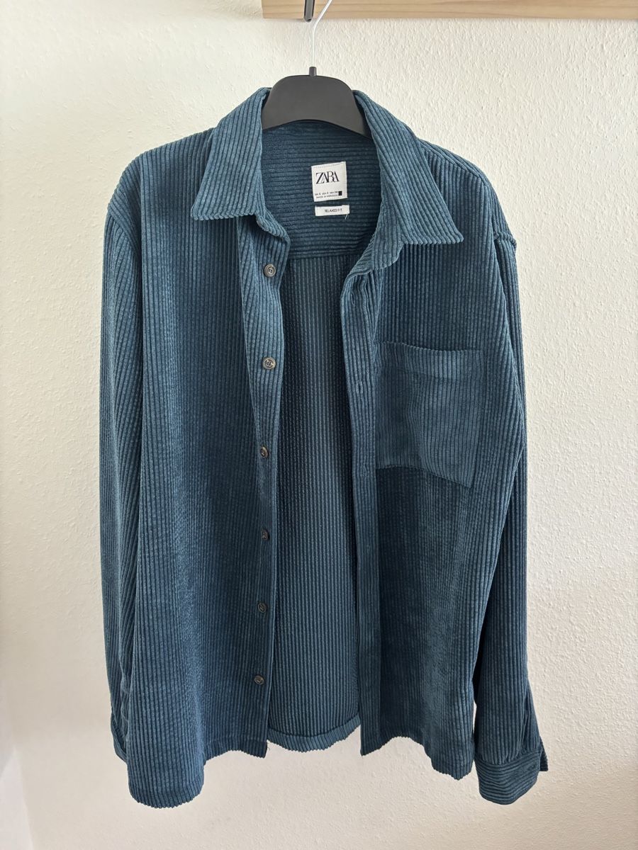 Zara Camicie: Cord Hemdbluse von Zara Grösse S – Usato da Brugg AG venduto da ann_stf7 1