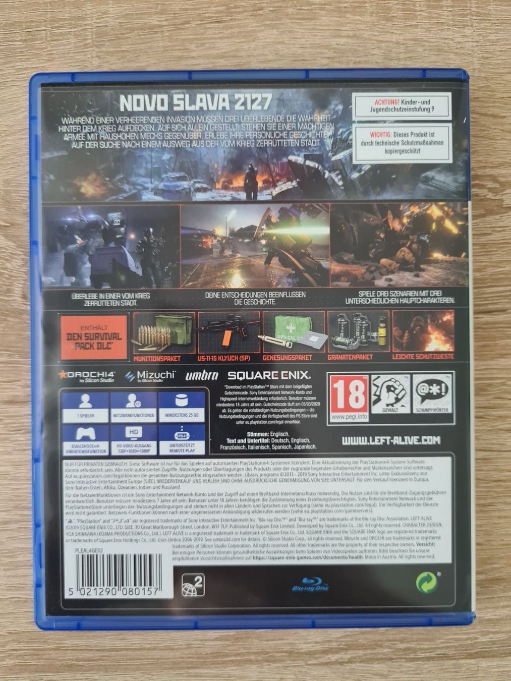 Spiele: Left Alive Day One Edition (Multilanguage) - PS4 – Gebraucht aus Carouge GE von Gasco 1