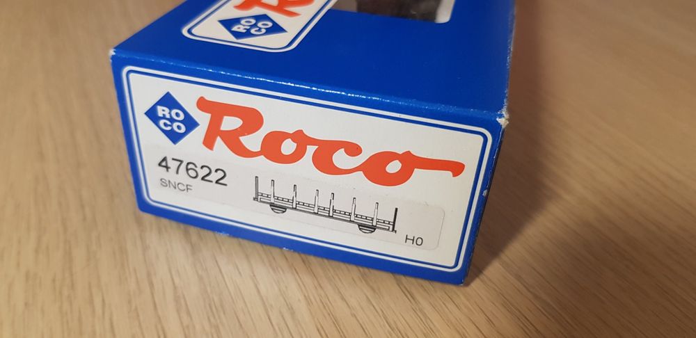 ROCO 47622 - wagon plat à ranchers de la SNCF Flachwagen | Kaufen auf ...