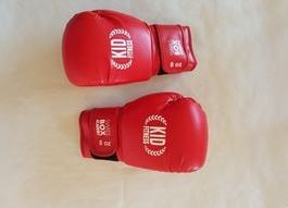 Kinder Boxhandschuhe SBA rot KID 6 OZ NEU Tasche/Bandagen
