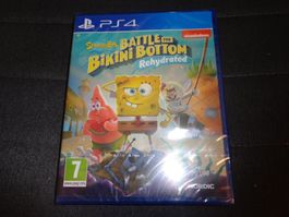 Spongebob Battle for Bikini Bottom Rehydrated PS4 NEUWARE