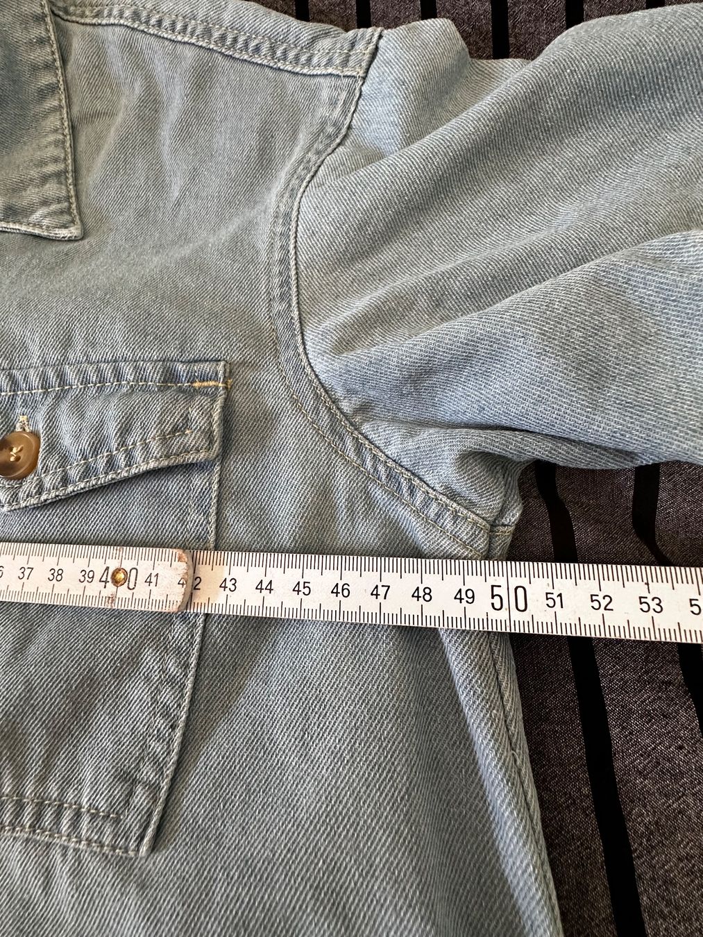Chemisiers: Leichte Jeansbluse, Gr. S – D'occasion à Haldenstein par enie123 4