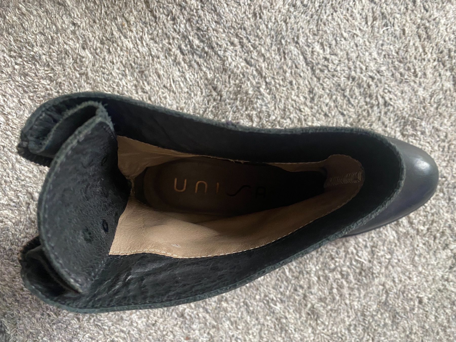 Unisa Scarpe da donna: Unisa Boots aus Leder – Usato da Winkel venduto da gatta 4