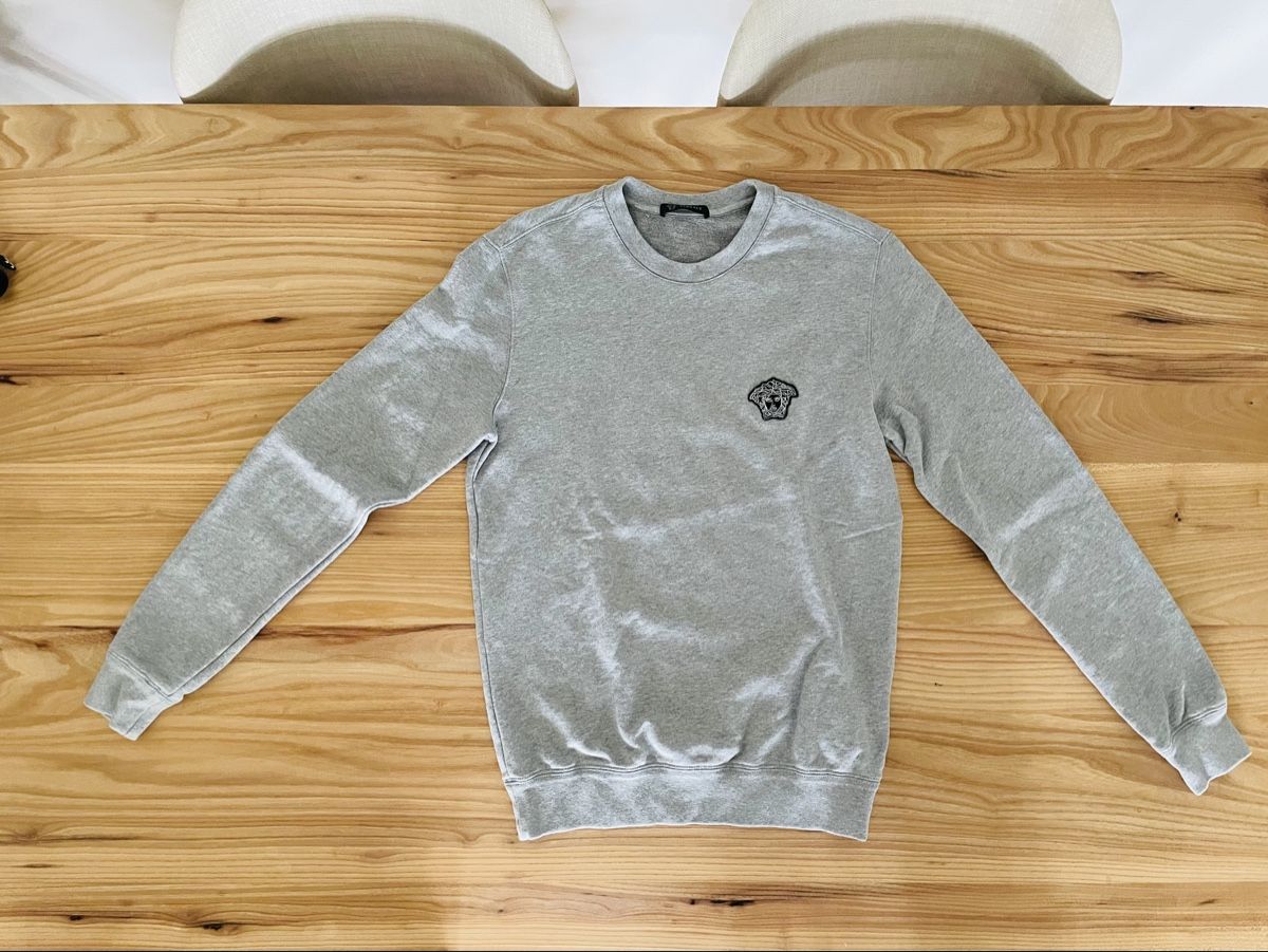 Versace Maglioni & Felpe: Versace Herren Pullover Grau Gr.XS - Top Zustand! – Usato da Basel venduto da Cristina2015 1