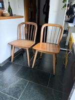 2x Horgenglarus Spindelstuhl + 1Holzstuhl (wohl auch Horgen)