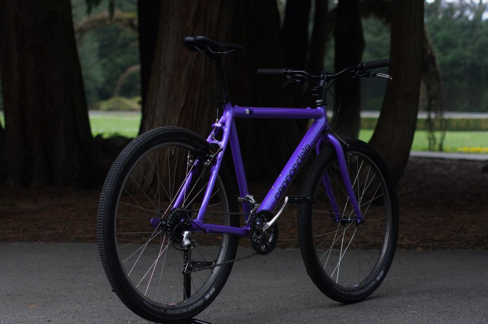 Cannondale M500 Retro Mountainbike Gravel Bike Lila Gr M/L (Gebraucht) in  Interlaken fr CHF 765  mit Lieferung auf Ricardo kaufen