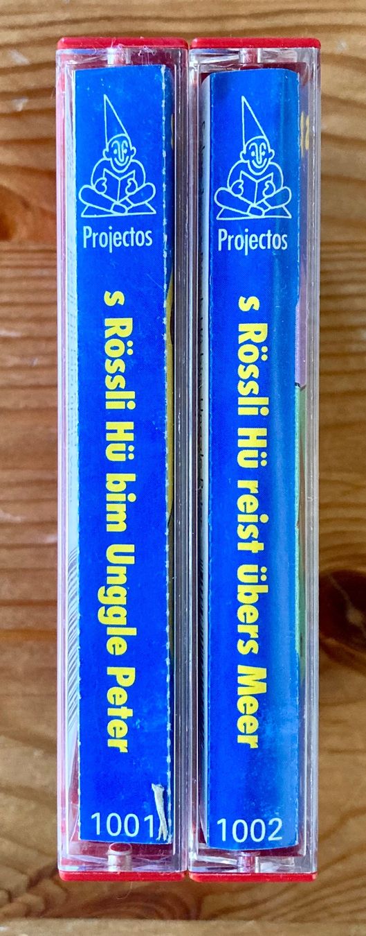 Kompaktkassetten: 2x Rössli Hü (Dialekt, Projectos, 1978) – Gebraucht aus Zürich von Djmotionch 3