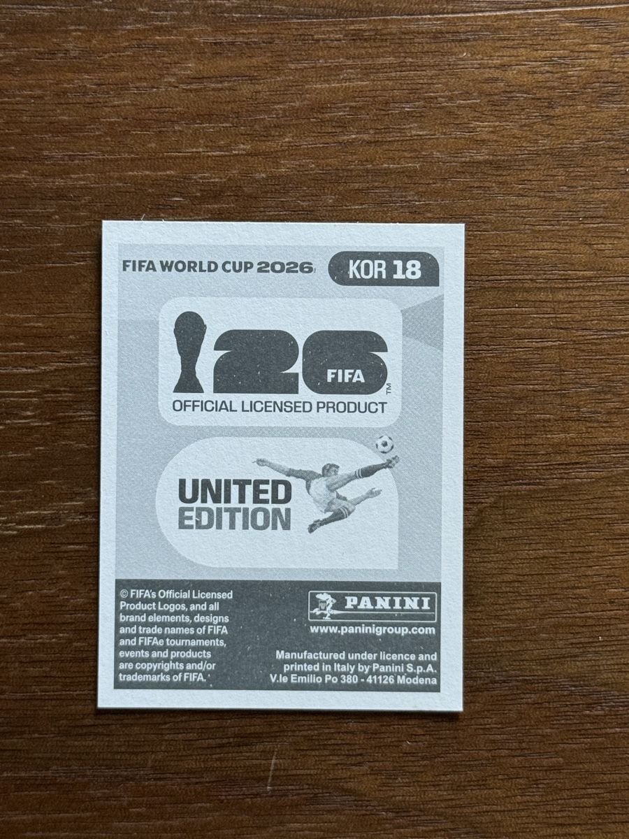Panini Sammelbilder & Trading cards: HEUMING SO  - KOR 18 - Panini Wm 2026 – Neu und originalverpackt aus Horw von nad_c 1