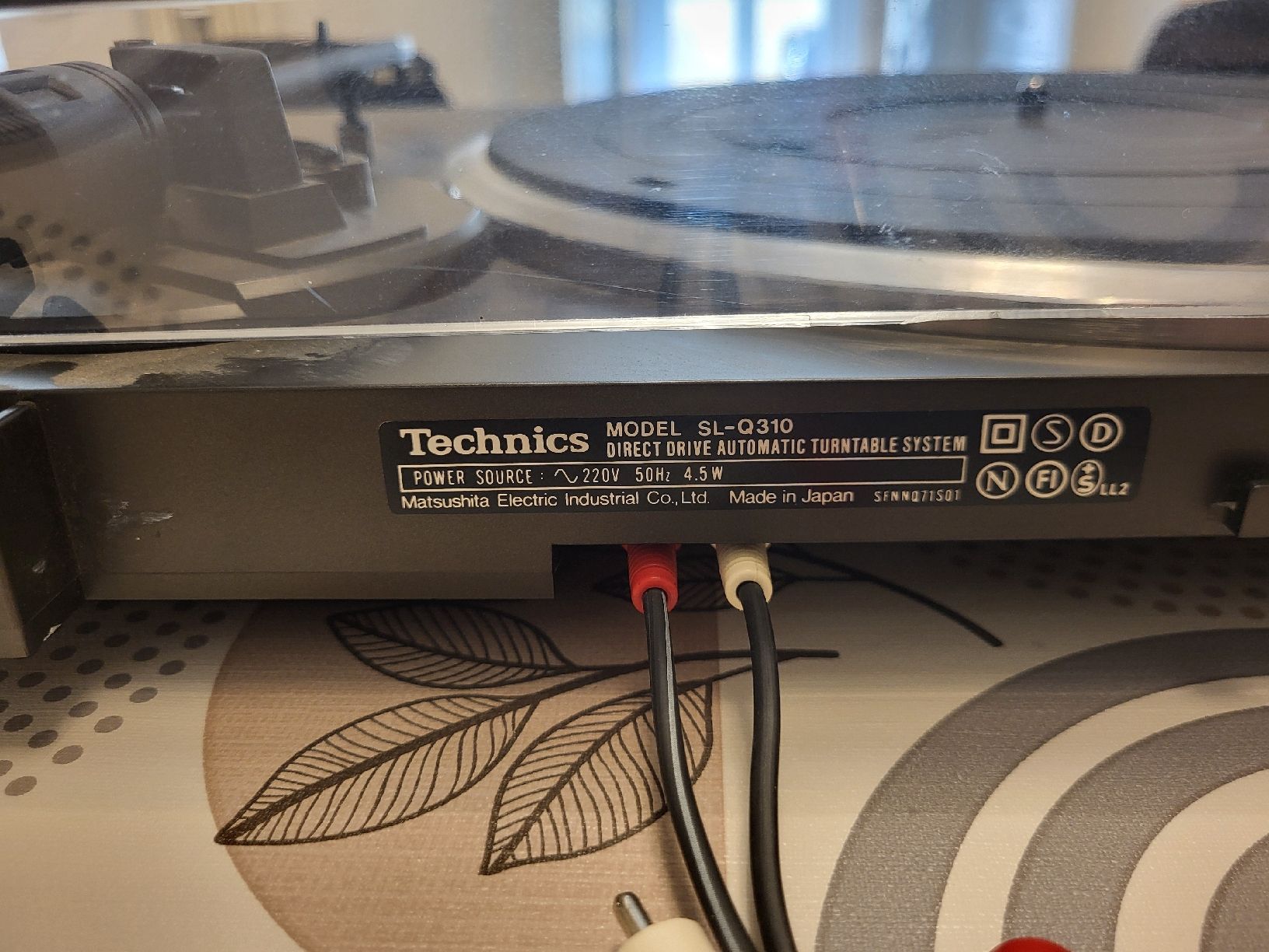Technics Plattenspieler: Technics SL-Q310 Filly Automatic Direct Drive – Gebraucht aus Fribourg von Nuno_Dias 3