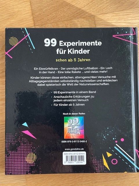 Libri: 99 Ideen für Kinder "Experimentier- Buch" – Usato da Zürich venduto da Sonnenblume_65 1