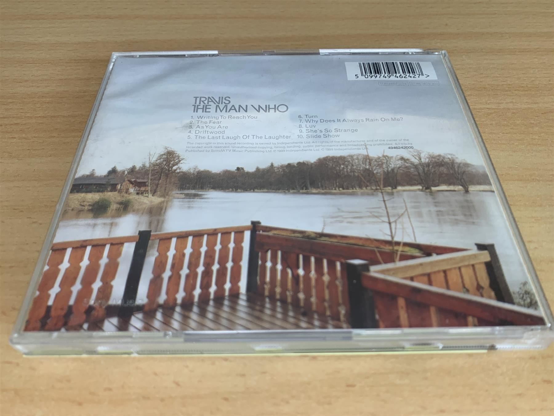 CD: Travis – The Man Who – Usato da Rikon im Tösstal venduto da Alpenmutz 1