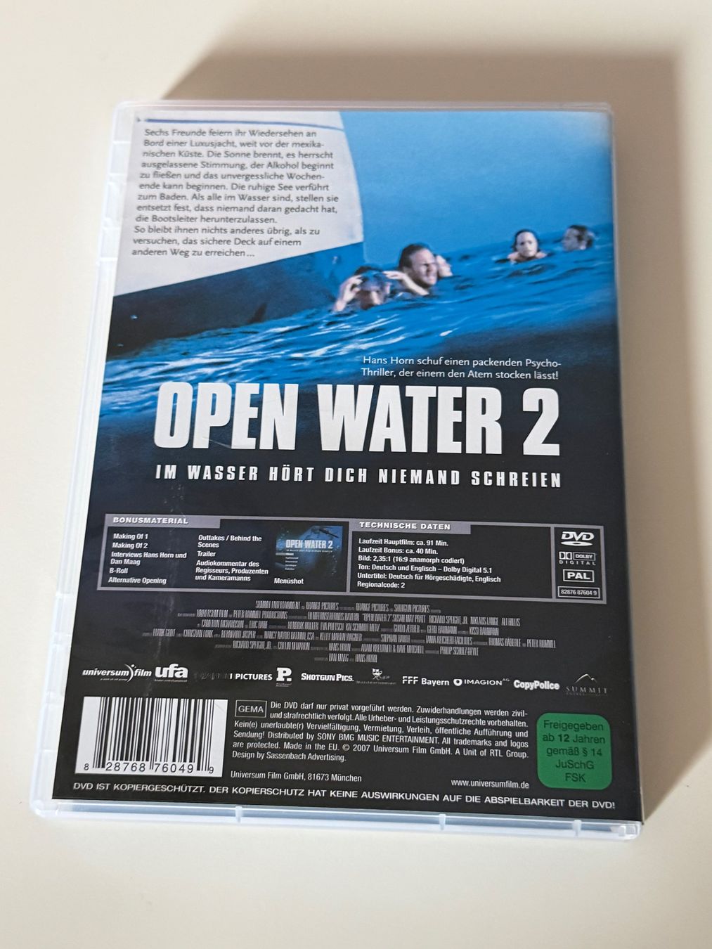 Alle DVDs: DVD Open Water 2 guter Zustand – Gebraucht aus Altstätten SG von sheamus 1