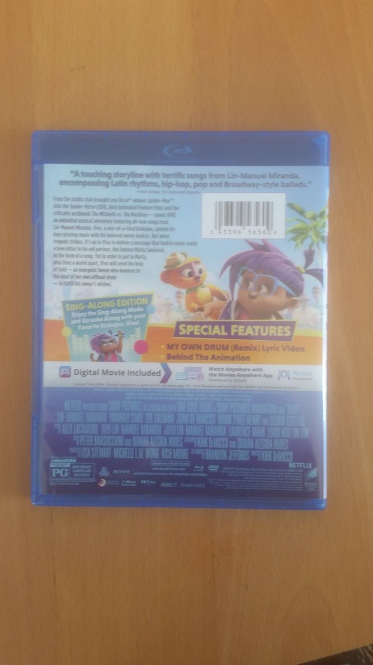 Tutti i DVDs: Blu-ray & DVD    VIVO   Français Anglais – Usato da Porrentruy venduto da tupatup 1