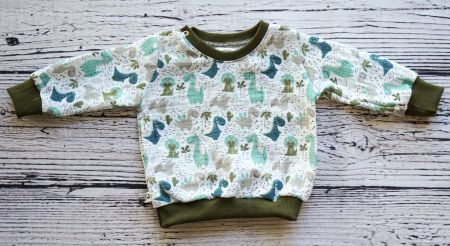 Pullover aus Musselin für Neugeborene Gr.56 - NEU