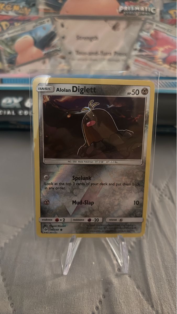 Pokémon Carte collezionabili: Pokemon Karte: Alolan Diglett - 2017  Reverse Holo ! – Usato da Dietikon venduto da PokemonSwissSpotify